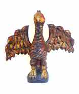 1989 Hand Carved Painted Wood Folk Art Schimmel Style Spread Eagle By J.... - $777.00