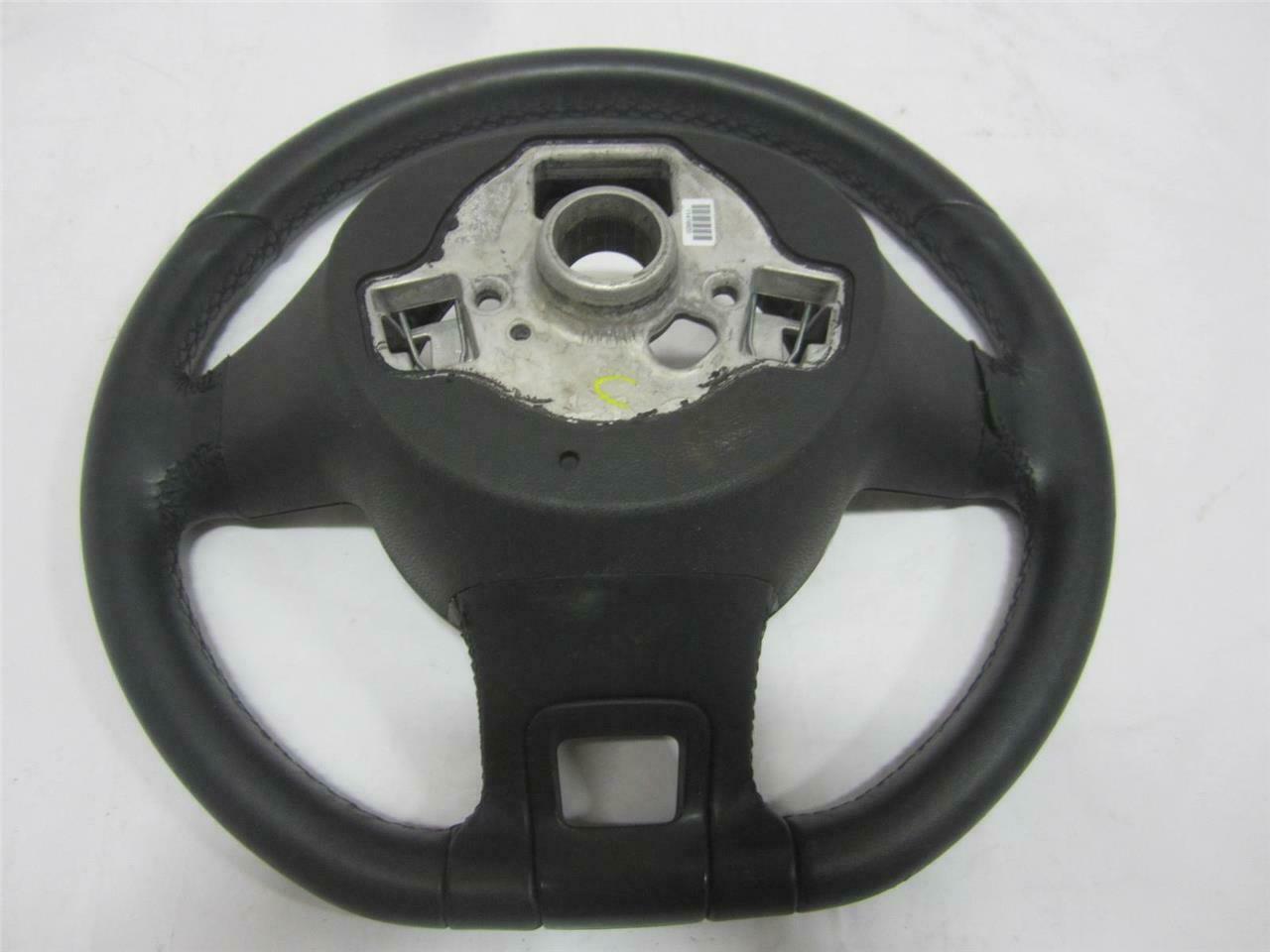 OEM 20122015 Volkswagen Beetle Steering Wheel Black Leather Black