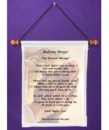 Bedtime Prayer - Personalized Wall Hanging (1110-1) - $19.99