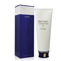 Shiseido Revital Cleansing Foam II for Normal to Dry Skin 125g New From Japan - $50.99