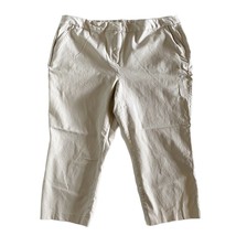 khaki capri pants womens