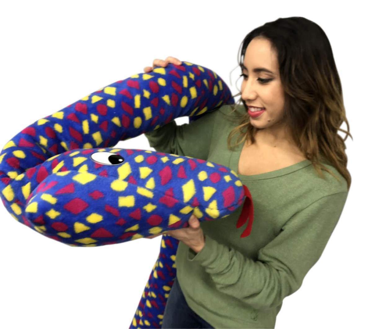 giant stuffed snake plush