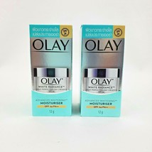 2X Olay White Radiance Light Perfecting Day Cream Moisturizer SPF 24 PA+... - $16.95