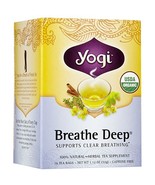 Yogi Tea Breathe Deep, Herbal Supplement, Tea Bags, 16 ct - $8.49
