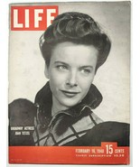 LIFE Magazine VTG Feb 16 1948 Joan Tetzel, Gandhi Olympics, Octopus, WR ... - $19.24