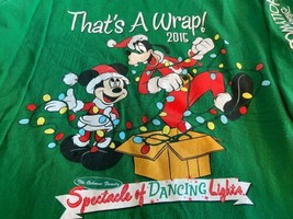 Disney Hollywood Studios Osborne That's a Wrap Christmas Shirt Sz S Long Sleeves - $43.72