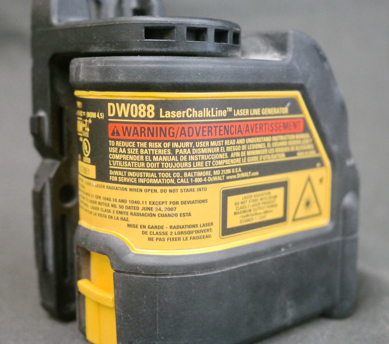 DeWalt DW088 Laser Chalk Line Generator Laser Measuring Tools