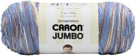 Caron Jumbo Print Yarn Harbor Mist - $16.43