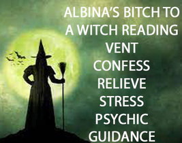  PSYCHIC READING BITCH TO A WITCH VENT, CONFESS RELIEVE STRESS 99 yr Cas... - $59.77