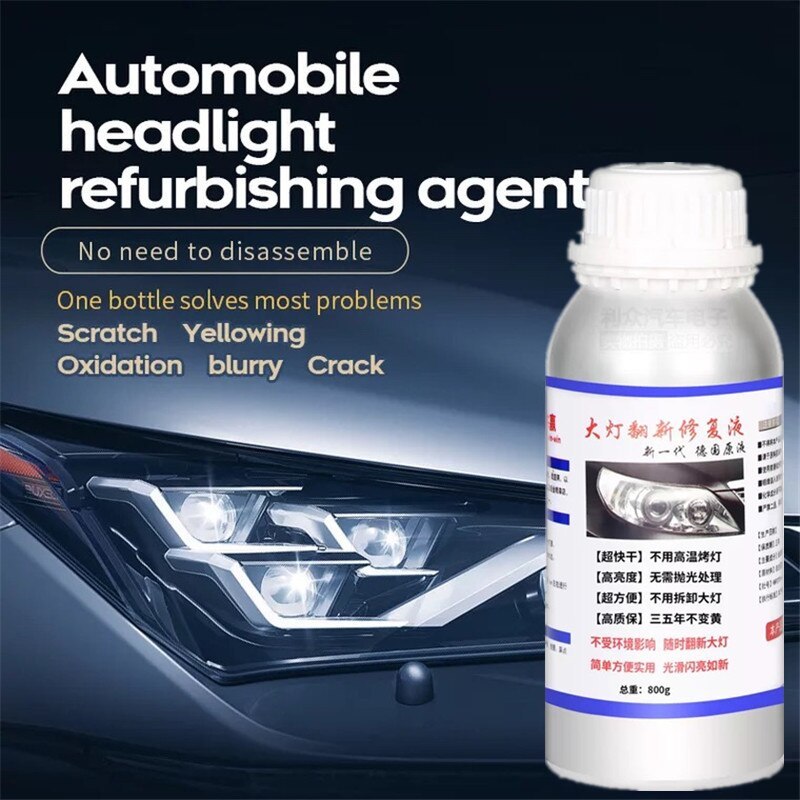 Car 100ML Evaporator Liquid Headlight Polisher Car ChAcals Headlights