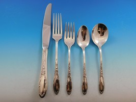 Virginian by Oneida Sterling Silver Flatware Set for 6 Service 35 Pieces Vintage - $1,495.00