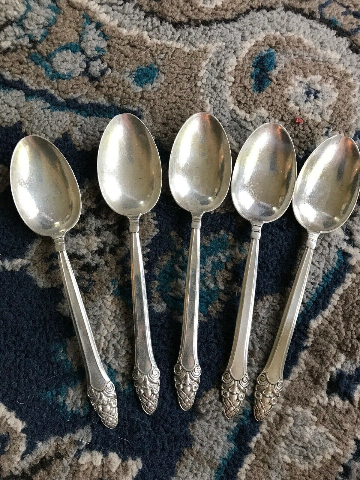 westmorland enchanting orchid Sterling Tea Spoon 6/" No Monogram