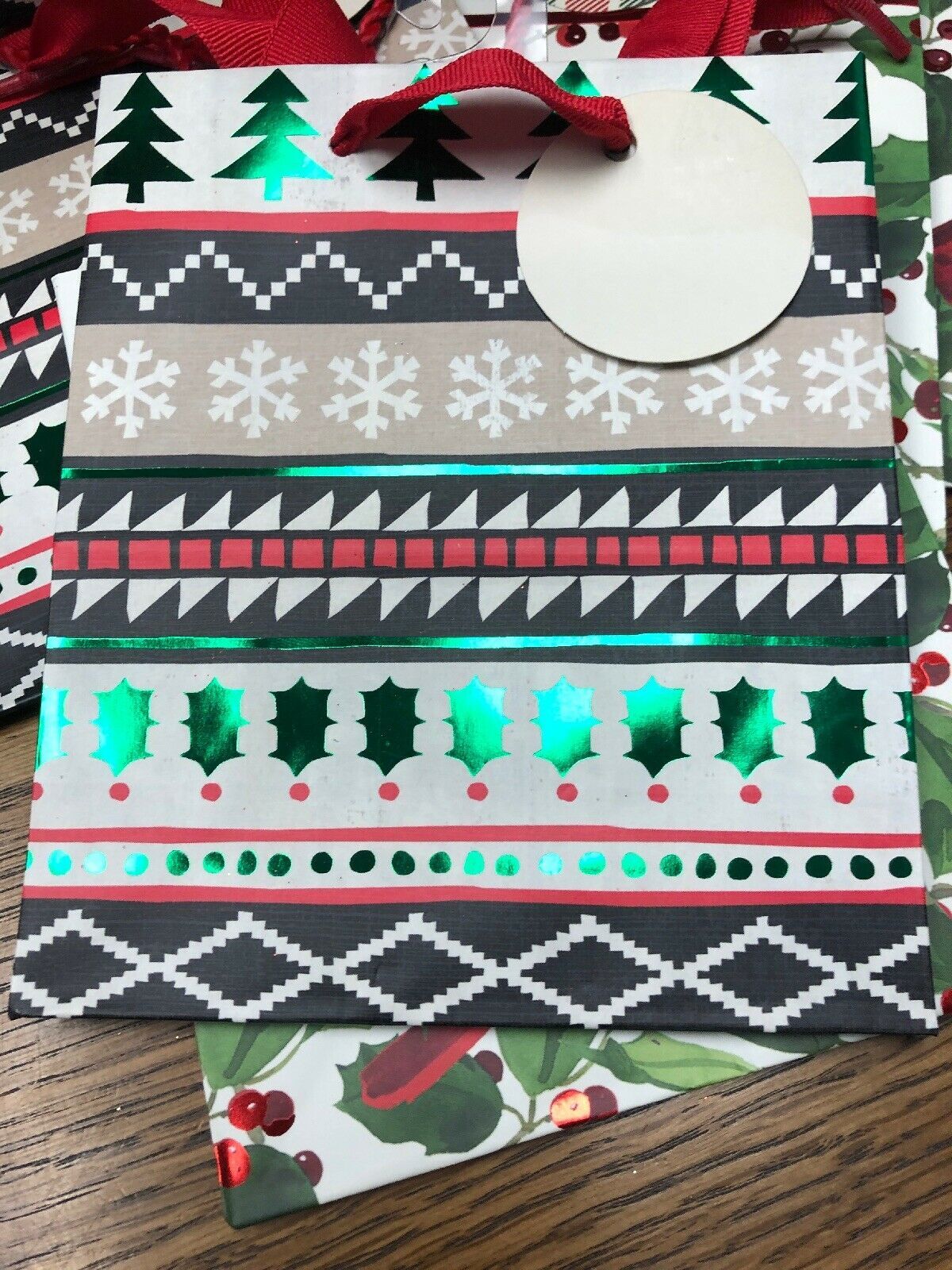 hallmark-inspirations-holiday-gift-bag-5-count-3-x-5-5-x-6-5-ebay