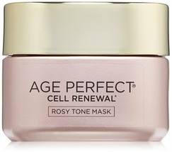 L'Oreal Paris Skincare Age Perfect Cell Renewal Rosy Tone Face Mask 1.7 oz. - £8.19 GBP