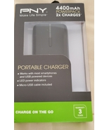 PNY 4400 mAh POWERPACK 2X CHARGES PORTABLE CHARGER - $24.00