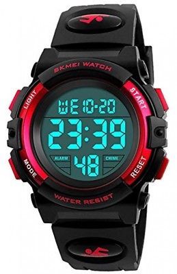Kids Digital Watch, Boys Sports Waterproof Led Watches With Alarm Wrist Watches