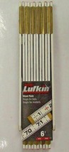 Lufkin 066 6&#39; Red End Extension Rule Wood Folding Rule USA - $9.90