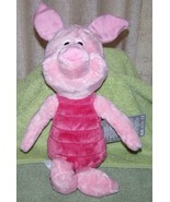 Disney Store Winnie the Pooh PIGLET Plush 12&quot;H NWT - $13.88
