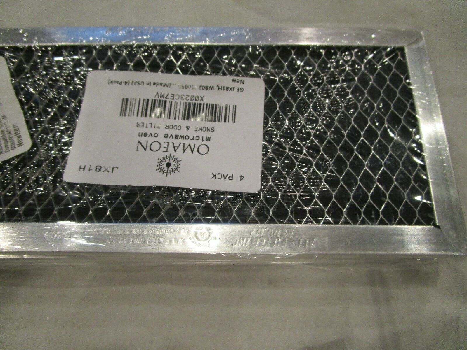 GE JX81H WB02X10956 WB02X11544 Microwave Recirculating Charcoal Filter