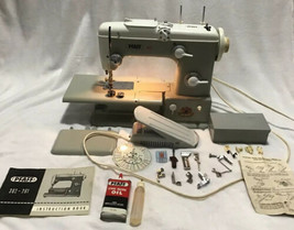 Vintage Pfaff 362 Heavy Duty Commercial Sewing Machine Manual Accessorie... - $327.25