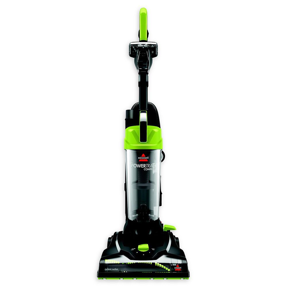 BISSELL PowerTrak Compact Upright Vacuum in Lime Vacuum Cleaners