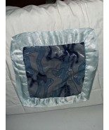 LITTLE GIRAFFE Plush Chenille Baby Blanky Lovey 14” X 14” Blue So Soft T... - $30.00