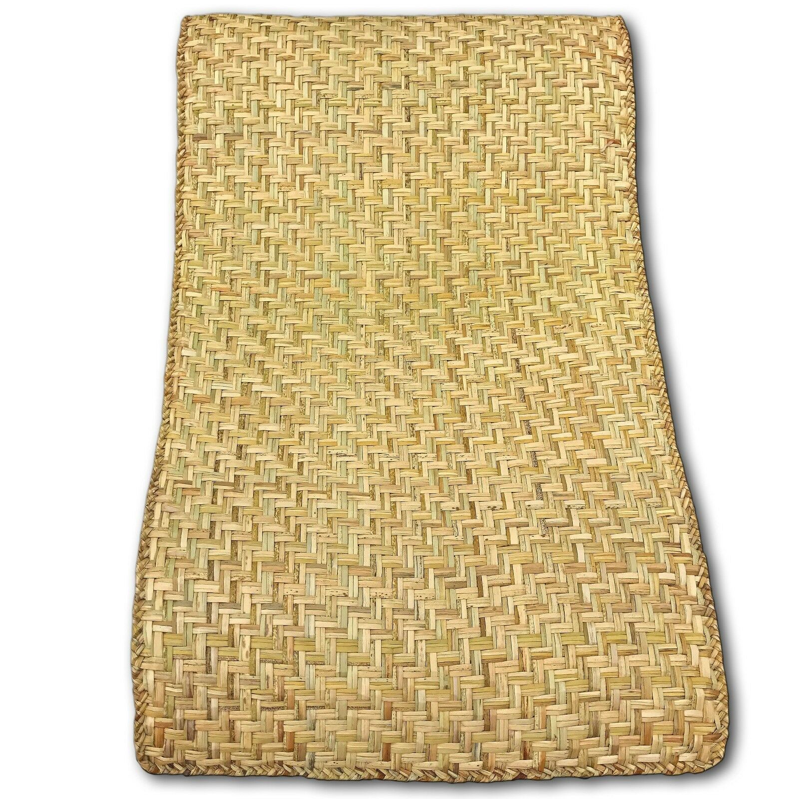 Petate Tule Rush Straw Rug Handwoven Palm Organic floor bed bedroll mat