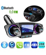 Wireless In-Car Bluetooth Handsfree FM Transmitter MP3 Radio Adapter Car... - $22.63