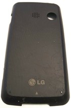 OEM Black Battery Door Back Cover For LG LN510 Rumor Banter Touch 511C VM510 - $4.60