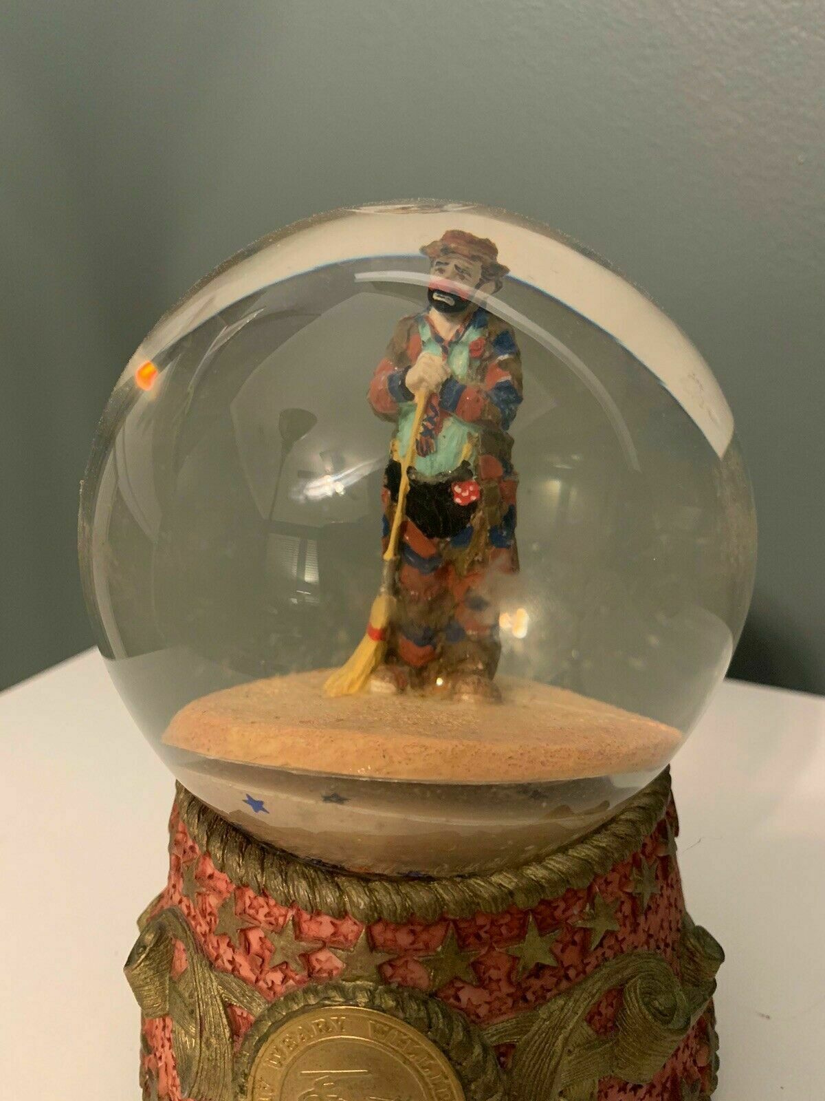 Emmett Kelly Weary Willie Authorized Edition Snow Globe 1991 ...