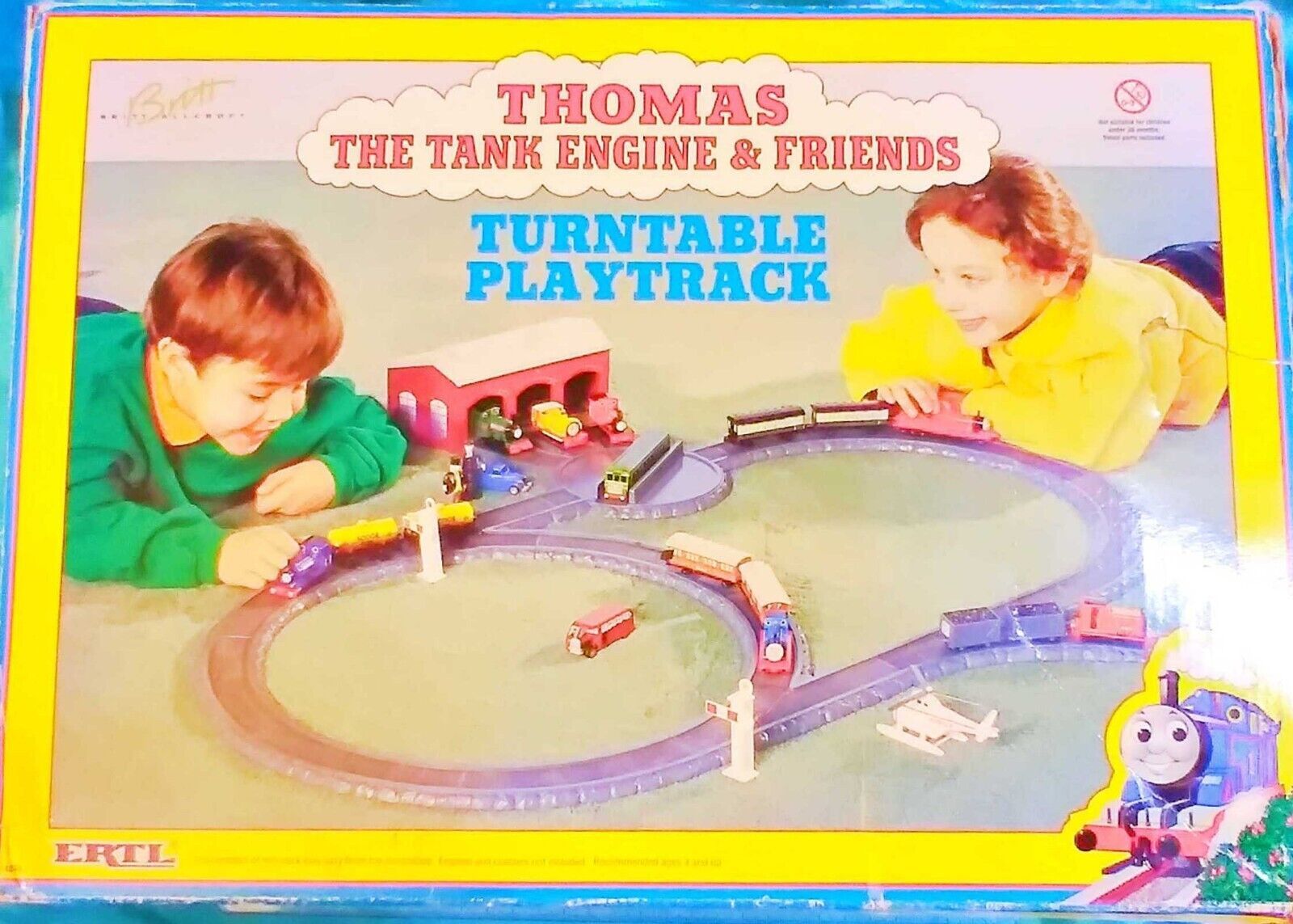 THOMAS THE TANK ENGINE & FRIENDS Turntable Playtrack 1996 Ertl