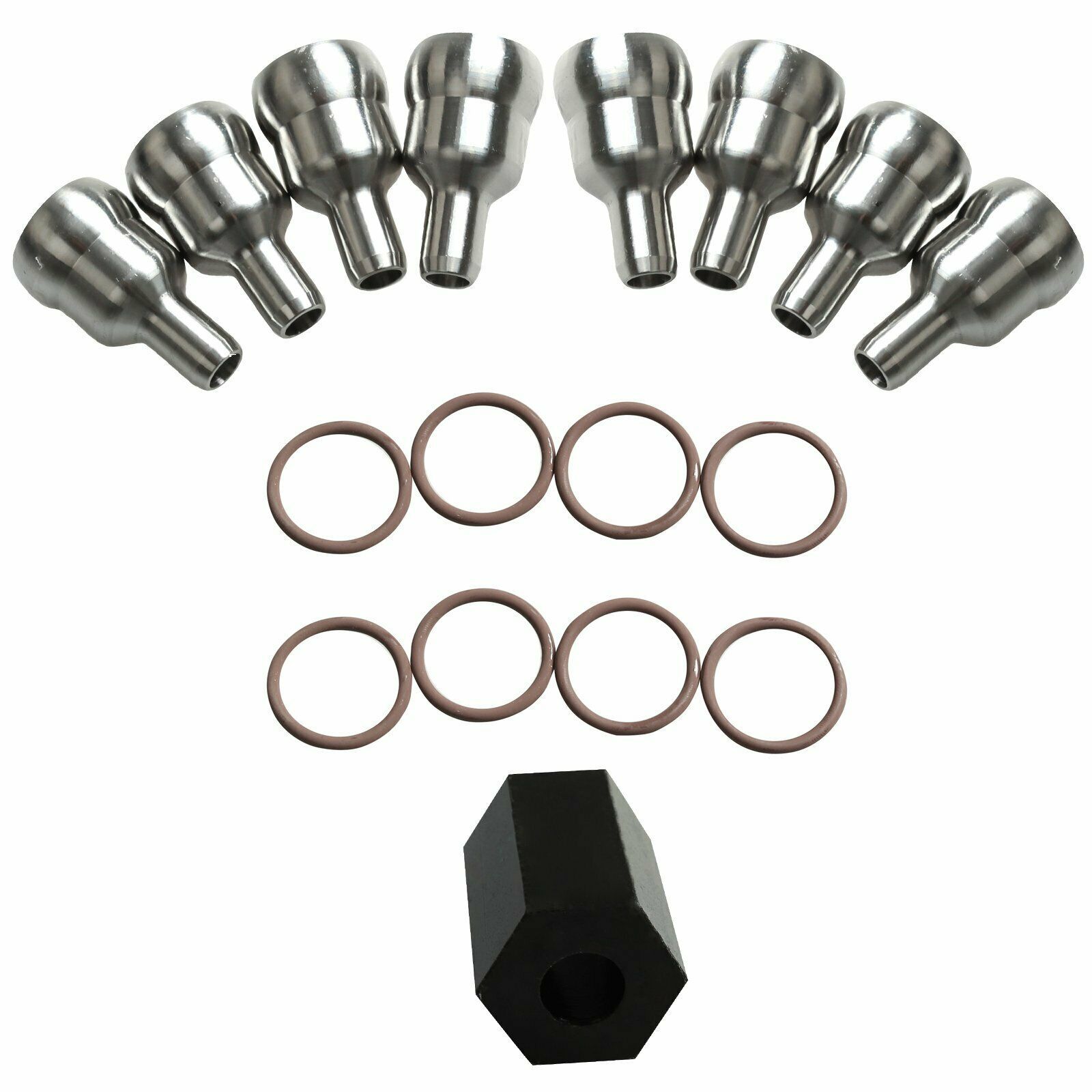 Fits 6.0 6.0L Ford diesel Fuel oil rail puck connector leak repair kit