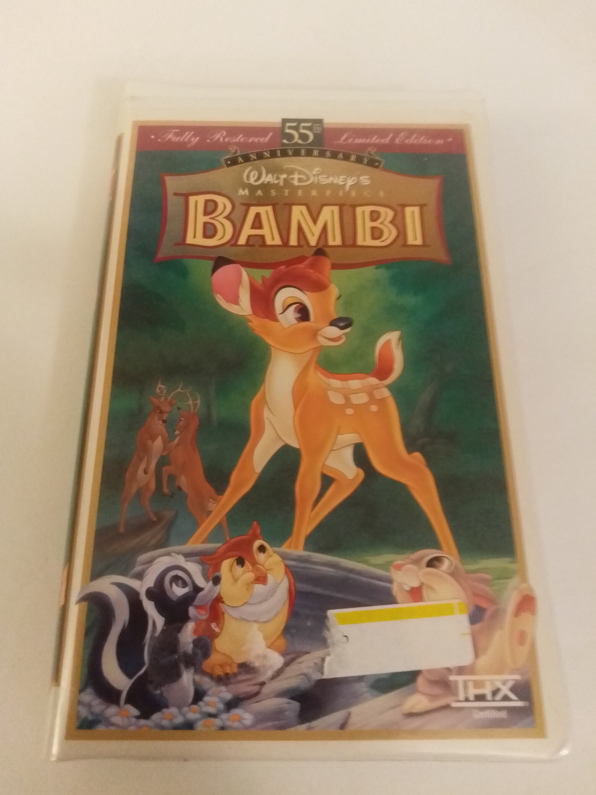 Disney Bambi Masterpiece Collection Edition Clamshell VHS Video ...