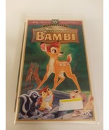 Disney Bambi Masterpiece Collection Edition Clamshell VHS Video Cassette... - $11.99