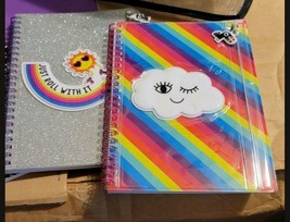 NEW! Rainbow Spiral Notebook/Journal 2 pack - $11.65