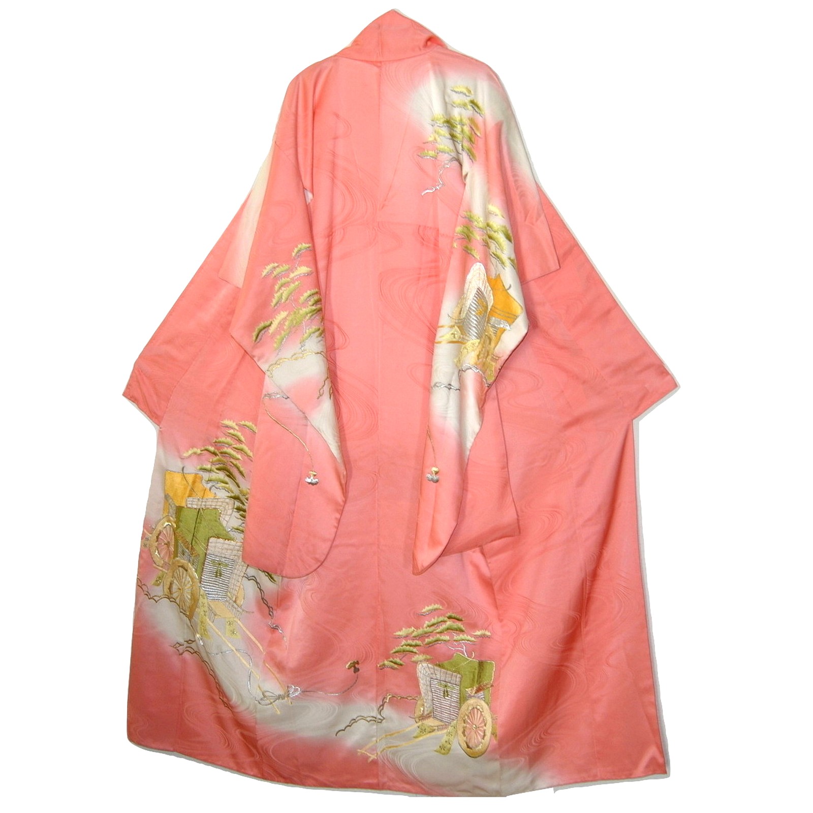 Princess Kimono, Japanese Silk Robe, Gold and 50 similar items