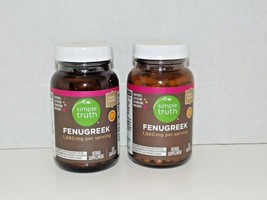 2 Bottles Simple Truth Fenugreek Lactation Support 100 Capsules Each 6/2... - $16.92
