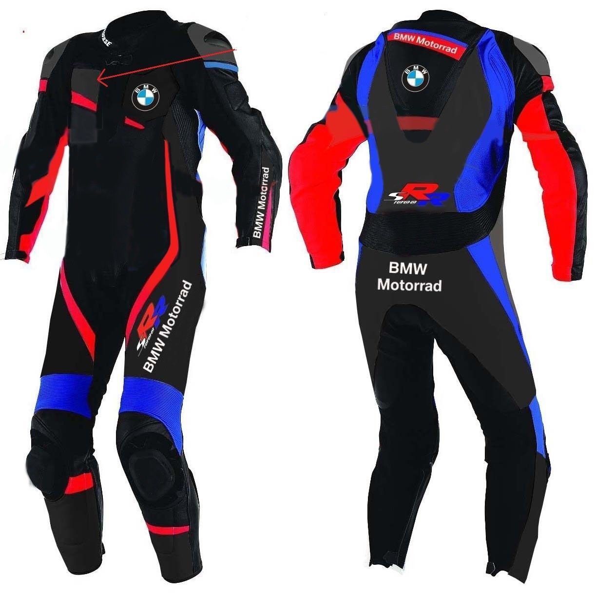 Bmw Motorrad Red Black Racing Motorcycle And 50 Similar Items