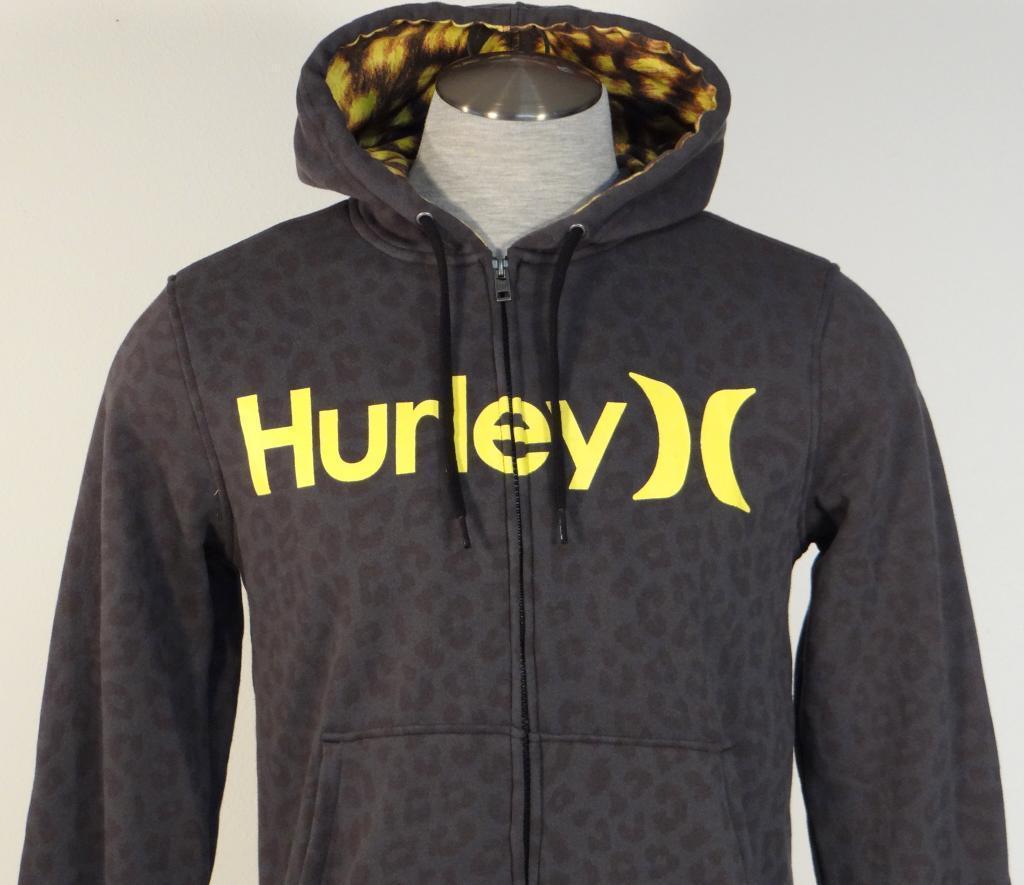 hurley zip up hoodie mens