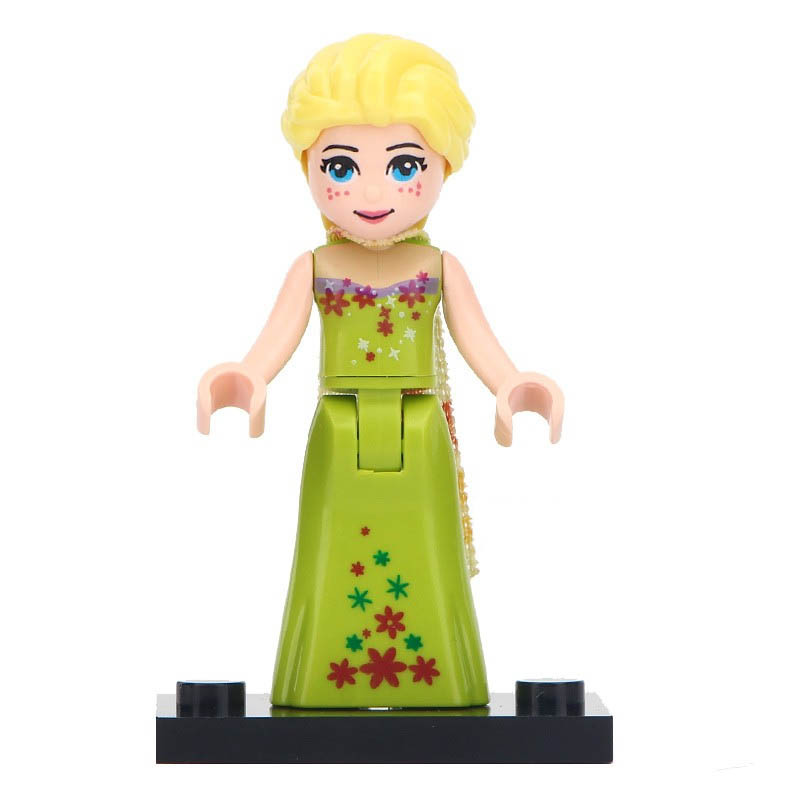 Elsa Disney Princesses Minifigures Lego Compatible Toys