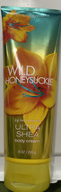 Bath & Body Works Wild Honeysuckle Ultra Shea Body Cream 24 HR Moisture 8 Ounce - $38.38