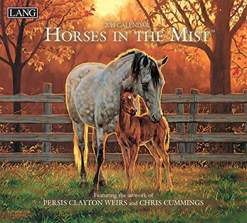 The LANG Companies Horses in The Mist 2019 Wall Calendar 19991001917