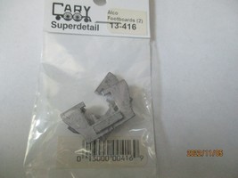 Cary # 13-416 Alco Footboards. 2 per Pack. HO Scale image 1