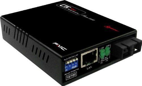 FMC-10-100-SC002 Fast Ethernet multimode fiber media converter SC 2Km 1310nm - $21.25