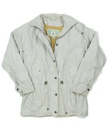 VTG JLC Womens Size Medium Beige Khaki Full Zip Anorak Jacket - $26.72