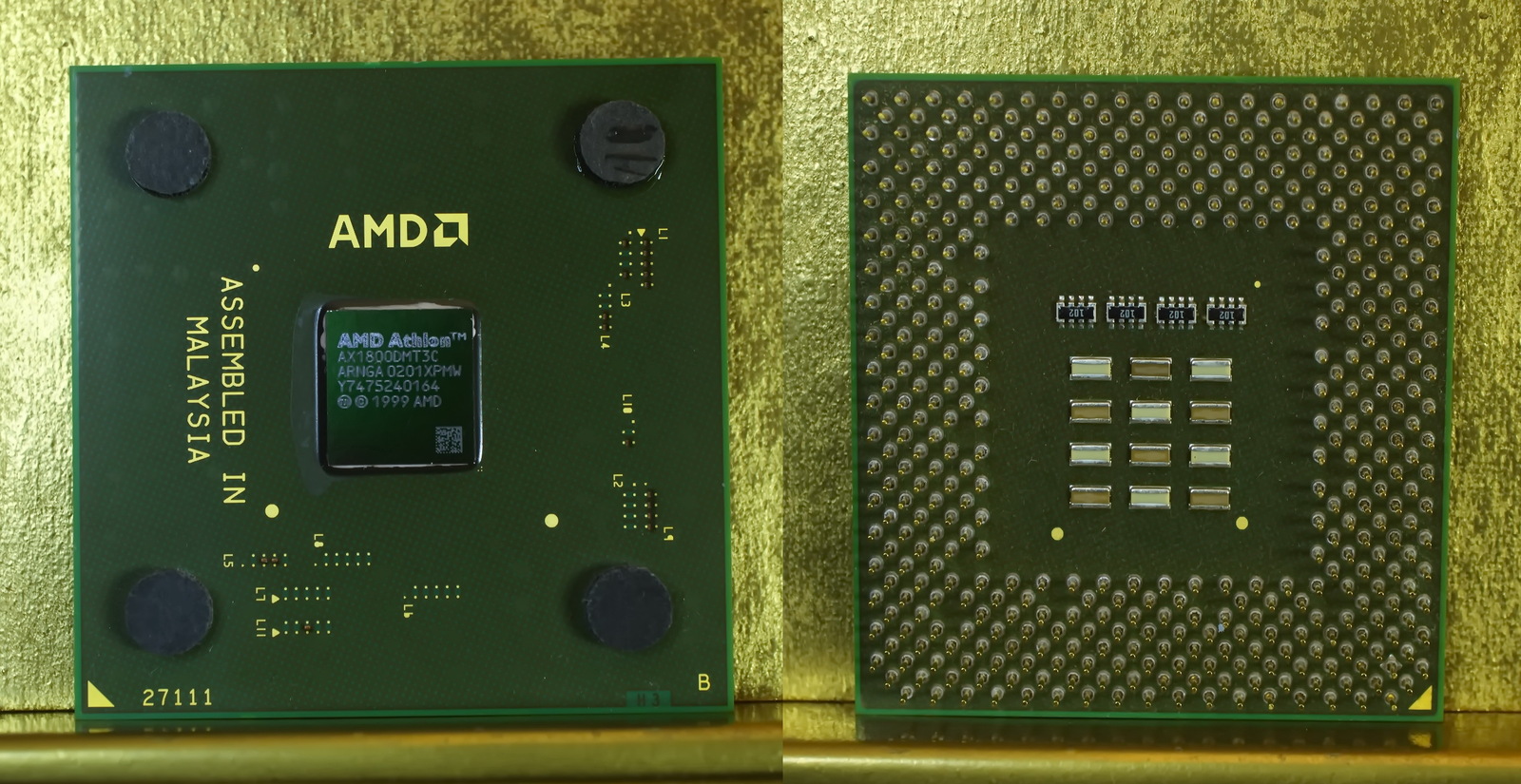 AMD Athlon XP 1800 266MHz 256KB Socket A CPU