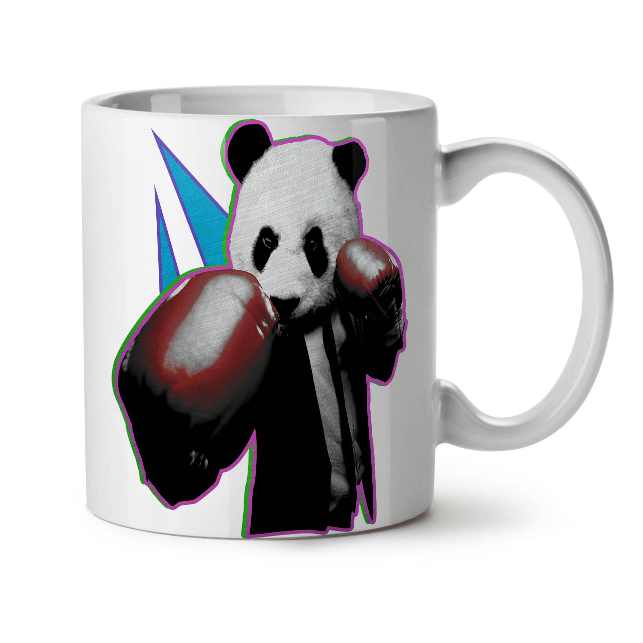 Primary image for Panda Box Animal NEW White Tea Coffee Mug 11 oz | Wellcoda