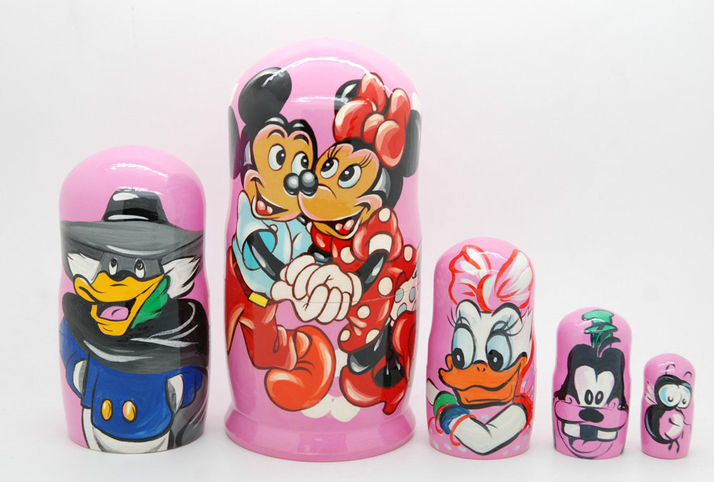 mickey mouse russian dolls