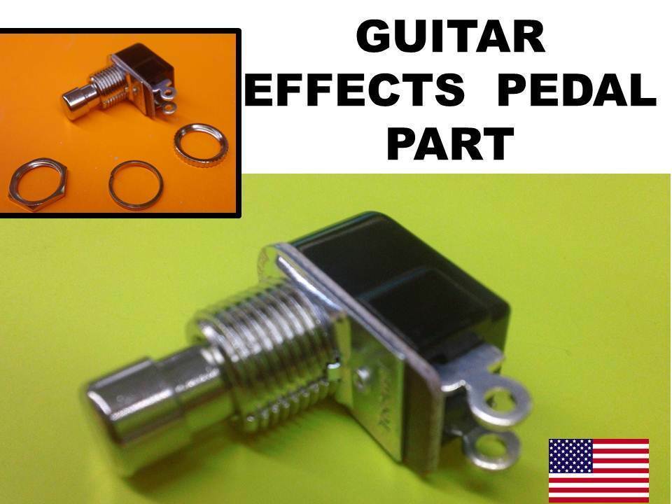 CUSTOM guitar parts - replacement guitar effects pedal part - momentary switch