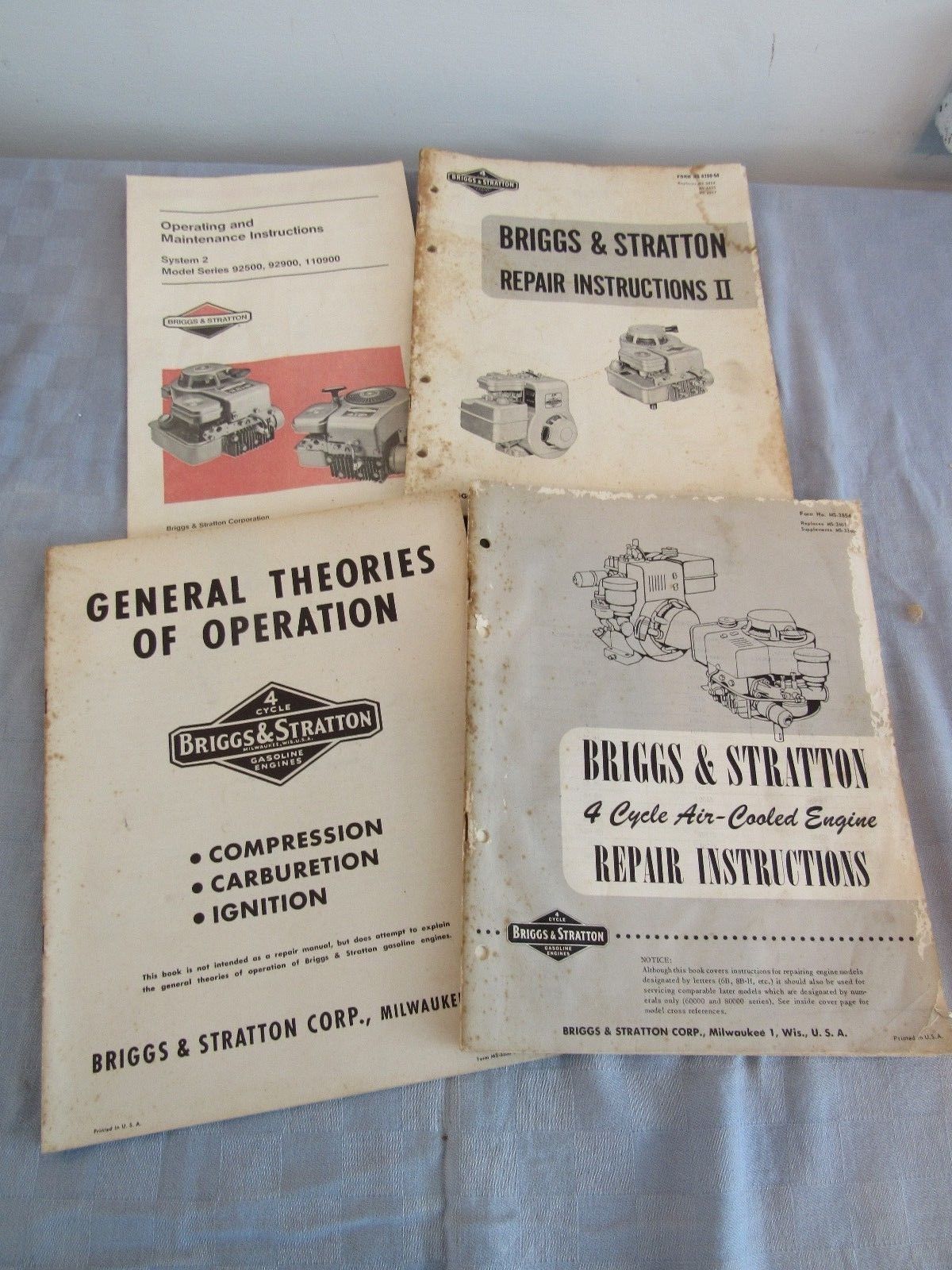 Briggs And Stratton Repair Instructions and 44 similar items. S l1600